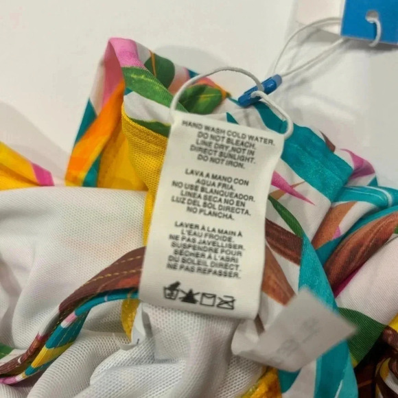 Bleu Rod Beattie Fantasy Island X-Back Mio One Piece Swimsuit Size 8 - Picture 9 of 10